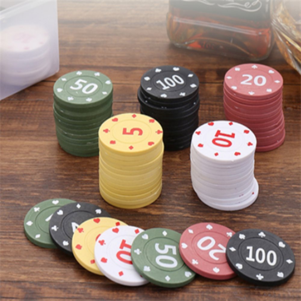 [오늘출발]TD디자인(로터스몰) 숫자형 포커칩 100P 합리적인선택 홀덤포카드칩 포카칩 카지노숫자칩 포커칩100P
