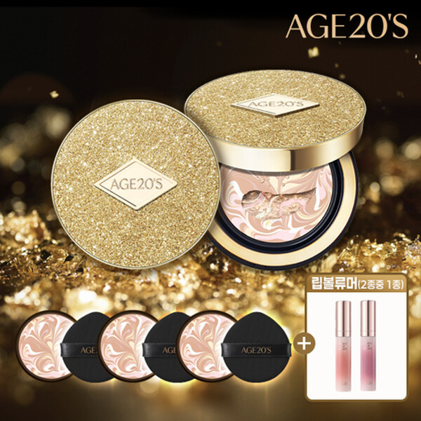 에이지투웨니스AGE20S 앰플 팩트 럭스 골드 패키지(본품2+리필3+립 볼류머1)_667127