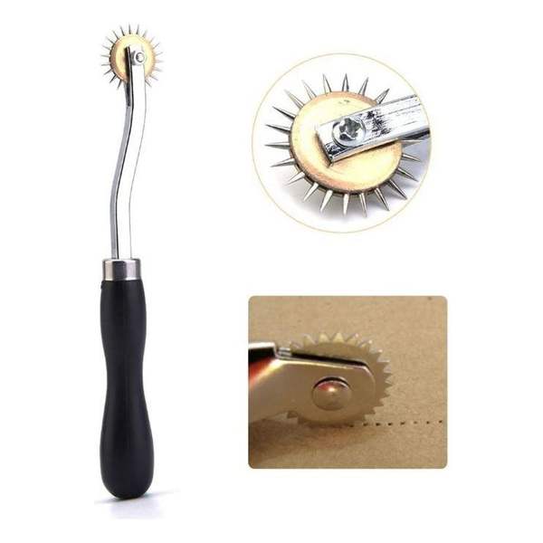 (알티피아)마킹휠 가죽 종이 헝겊 공예 라인 기어 룰렛 간격 옷