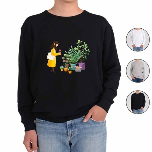 프린트티셔츠 기모맨투맨 집콕 언택트 홈가드닝 eight