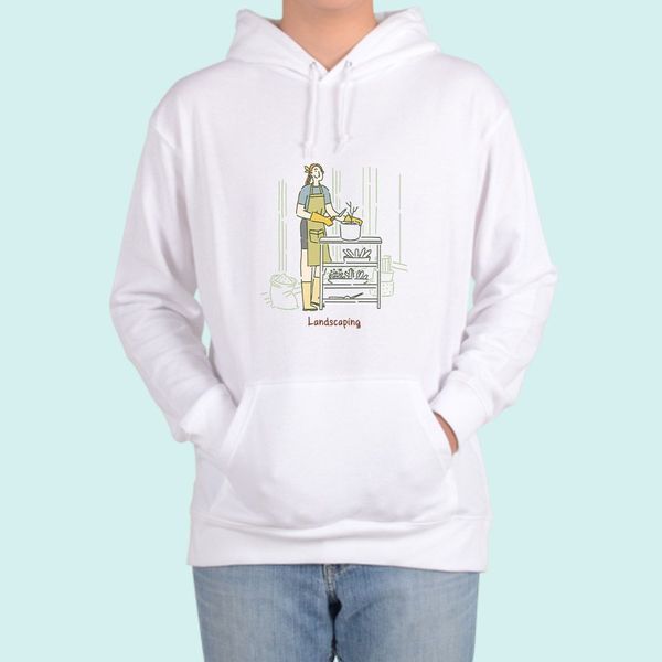 남자후드티 후드티 전색상 집콕 언택트 홈가드닝 i 디자인티셔츠