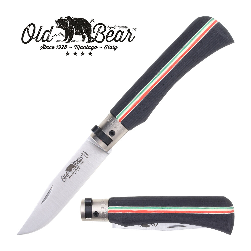 [오늘출발] 올드베어 클래식 라미네이티드 월드 8M 접이식칼 캠핑용나이프 주방칼 빈티지 공식수입업체