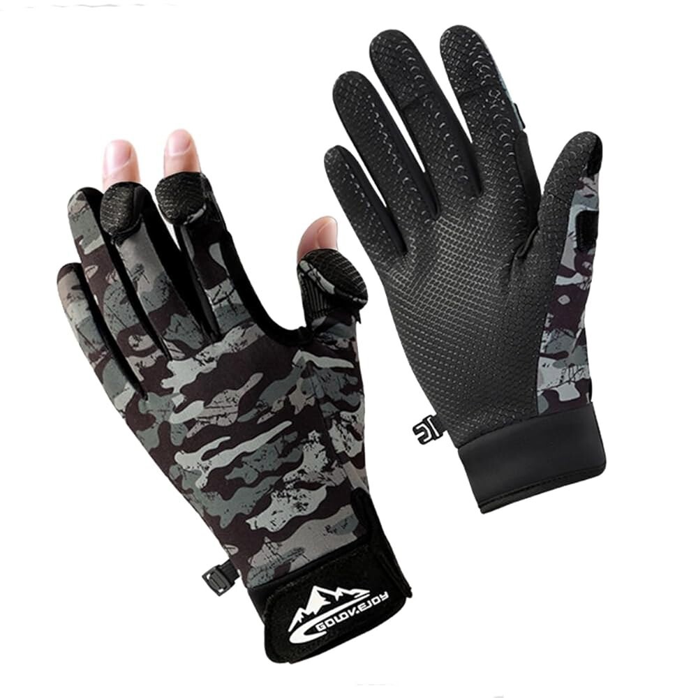 [오늘출발] 수자유 낚시 장갑 남녀 남성용 얼음 장비 사냥 장갑 카약 플라이 추운 날씨
