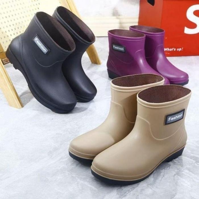 레인부츠 패션 작업화 여성장화 장화 부츠 여성 (46OZt)