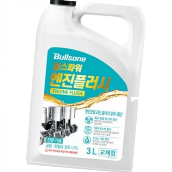 불스원 엔진오일첨가체 불스파워 엔진플러시 플러싱제 3L 187895