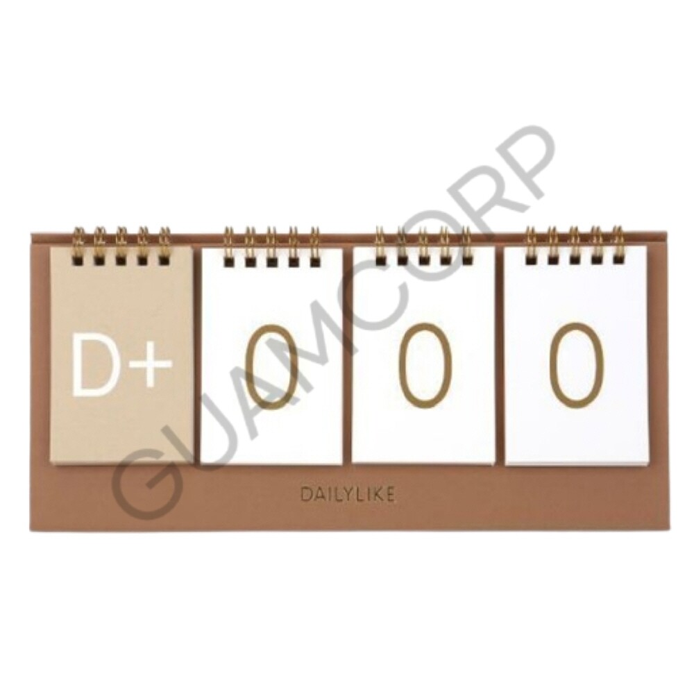 decol 디데이 달력 신생아디데이달력 디데이달력 임신주수달력 탁상캘린더 생후계산달력 수능디데이캘린더
