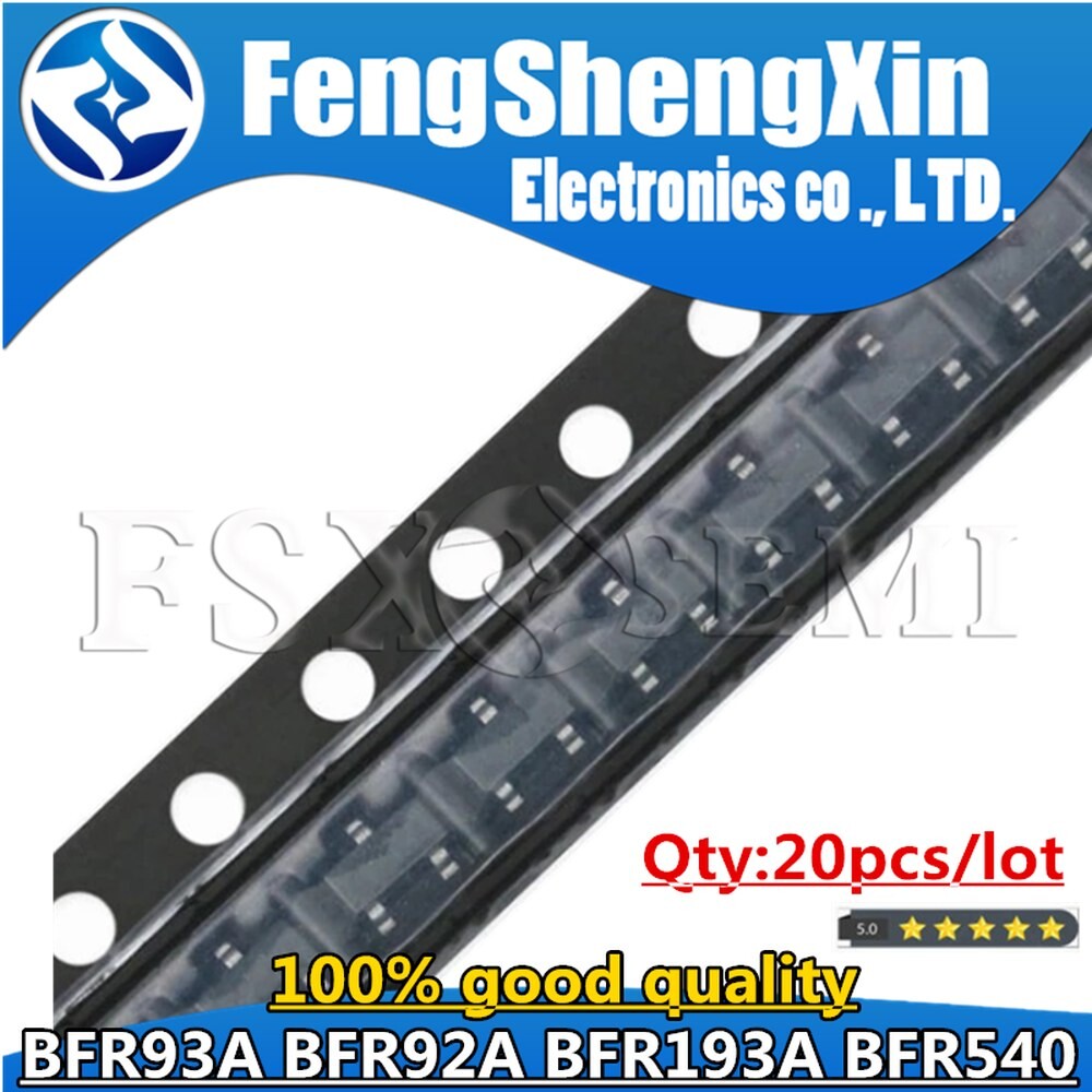 [오늘출발] BFR93A R2W R2 RK SOT23 BFR93 SOT 23 BFR92A BFR92 P2W P2P P2 BFR193A BFR193 BFR540 33W 20