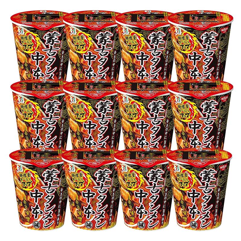 닛신 모코탄멘 나카모토 122g 몽코탄면 12개 1박스 311029