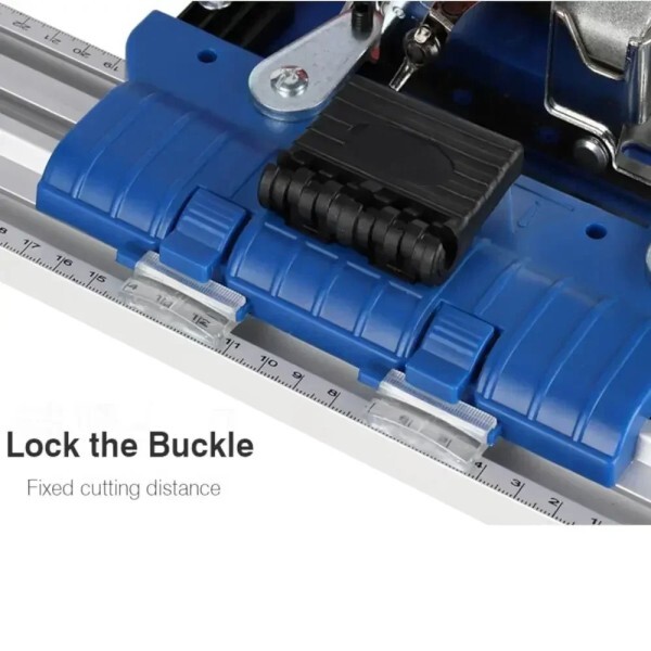 [오늘출발] 전기 원형 톱 고정 가이드 레일 목공 슬라이드 프레임 트리밍 기계 슬롯 도구