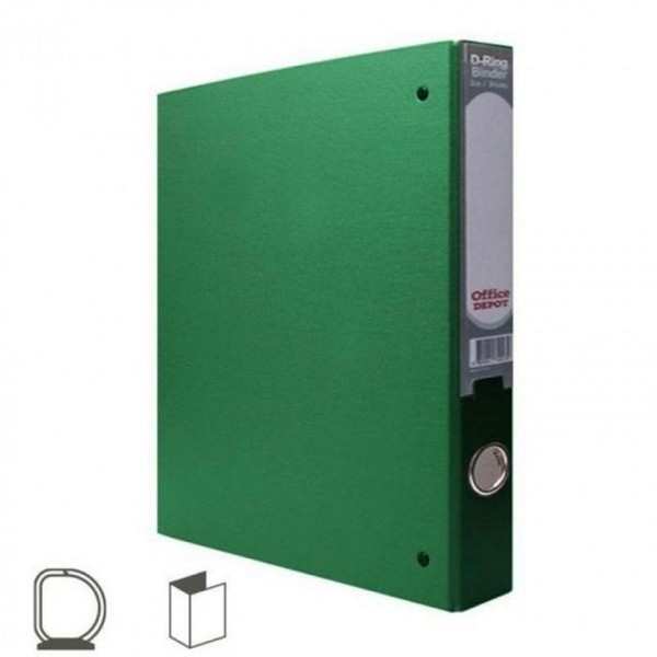 홀간격 녹색 합지D링 3공바인더 11cm OD 5cm A4 46QkU)