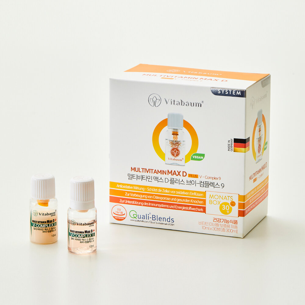 [오늘출발]비타바움 멀티비타민 맥스D 플러스 브이 컴플렉스 9 (30병입) (1개월분)