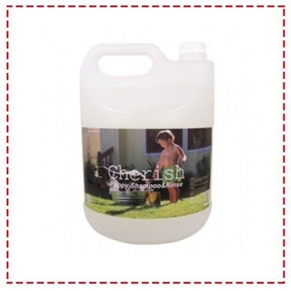 퍼피헬시샴푸 4L 강아지체리케어 퍼피샴푸린스 체리향강아지샴푸 애견용품 애완용품