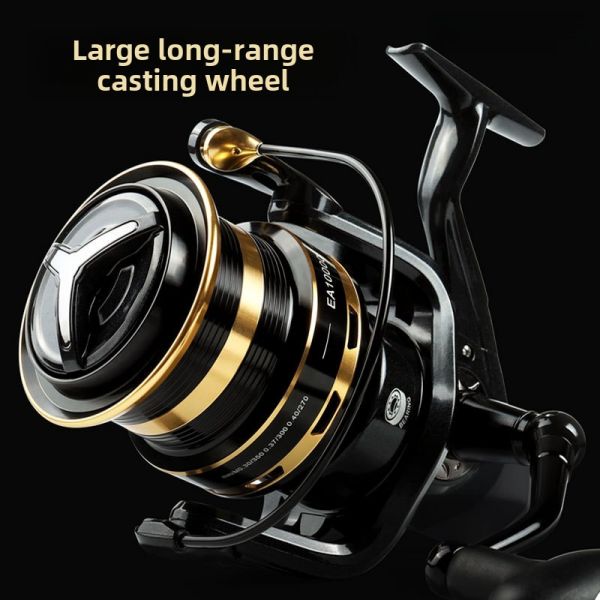 간격 없는 낚시 릴 | 10000 장투 휠 거대한 낚싯줄 장비 (3가지 옵션)