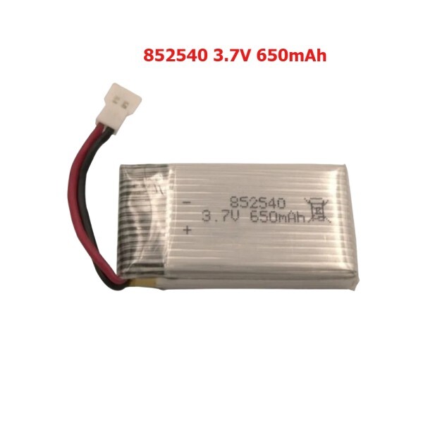 [오늘출발] 3.7V 650mAh 852540 X5C X5C-1 X5 H5C X5SW X6SW H9D RC 드론 부품 배터리