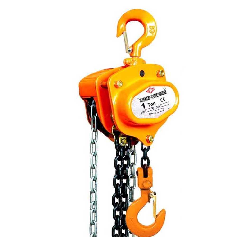 [해외] 수동 체인블럭 천장 걸이 체인 호이스트 1톤 크레인