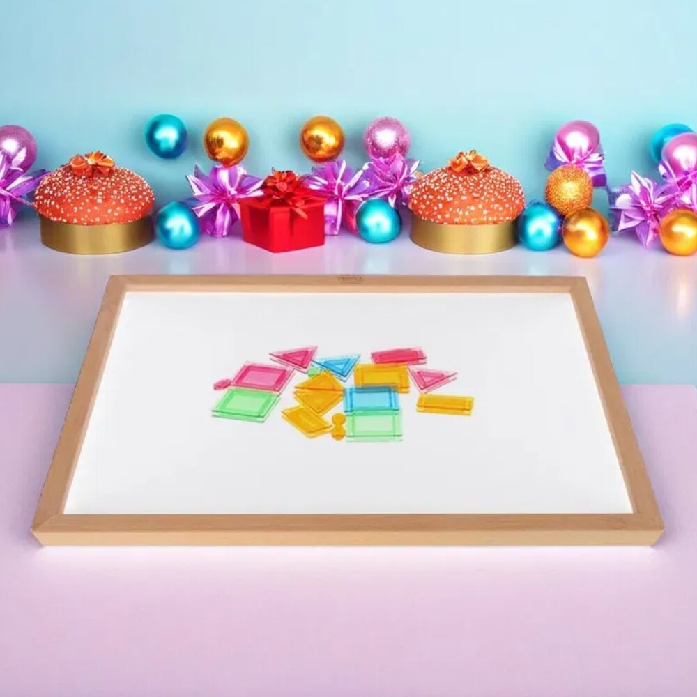 [오늘출발] 트위피 우든 라이트박스 미술놀이 잉크 샌드아트 사고력발달 블럭놀이 샌드라이팅 패드 보드