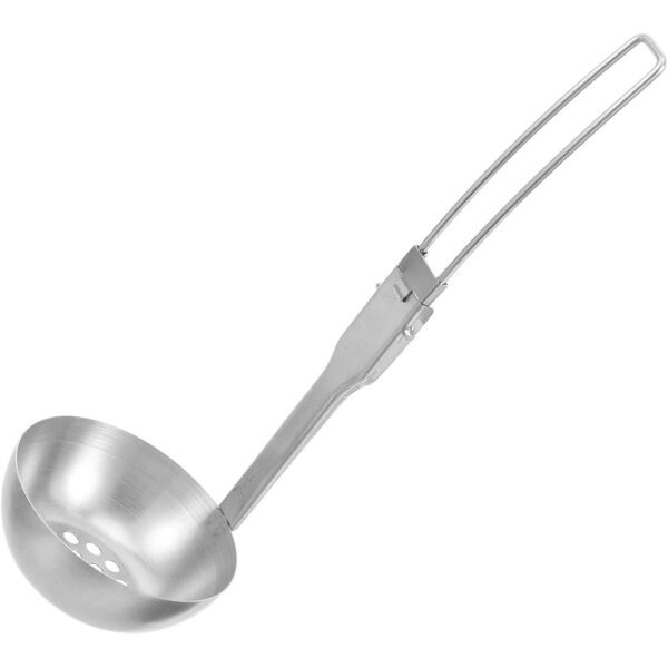 거름국자 건더기국자 튀김요리 채망 토토리티 야외 준비 완료 스테인리스 스틸 슬롯형 스푼 접이식 캠핑 커