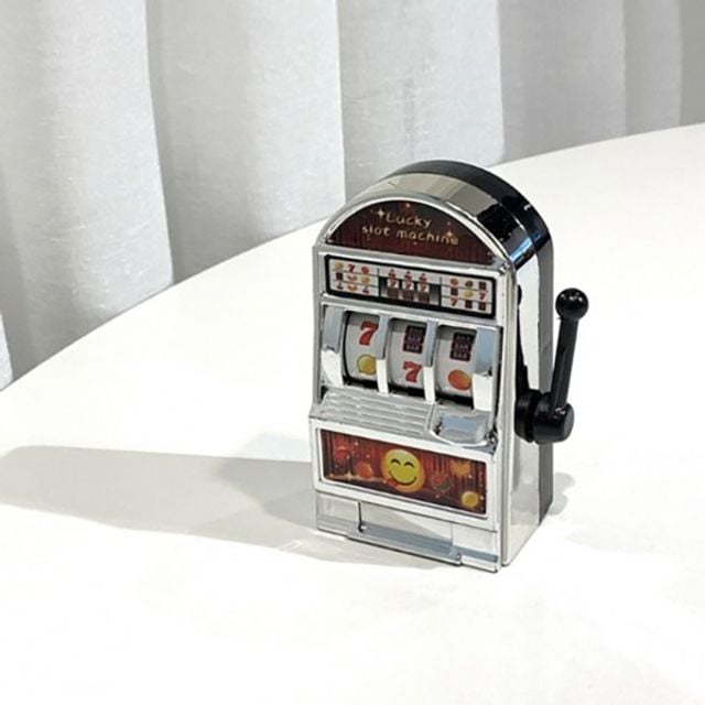 미니 슬롯머신 룰렛 모형 1+1 인테리어소품 카지노 파칭코 홈카페소품 인테리어 모형 장식 집들이 선물