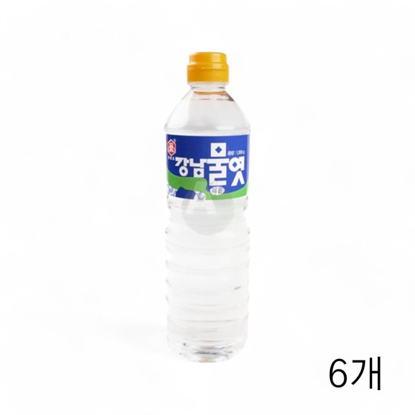 강남식품 이온물엿 1.2kg X 6개 요리물엿 업소용물엿 식당용 투명물엿 식재료 업소용물엿
