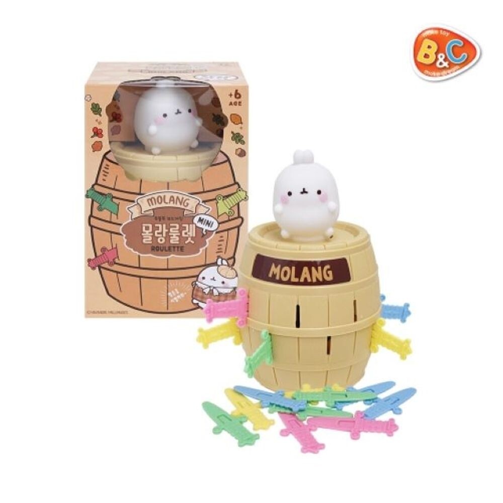 몰랑 룰렛 미니/번호/추첨/기/멀티/후크/기억력/보드/게임/카드/가족/카지노/팝콘/보드게임/가족용/단체
