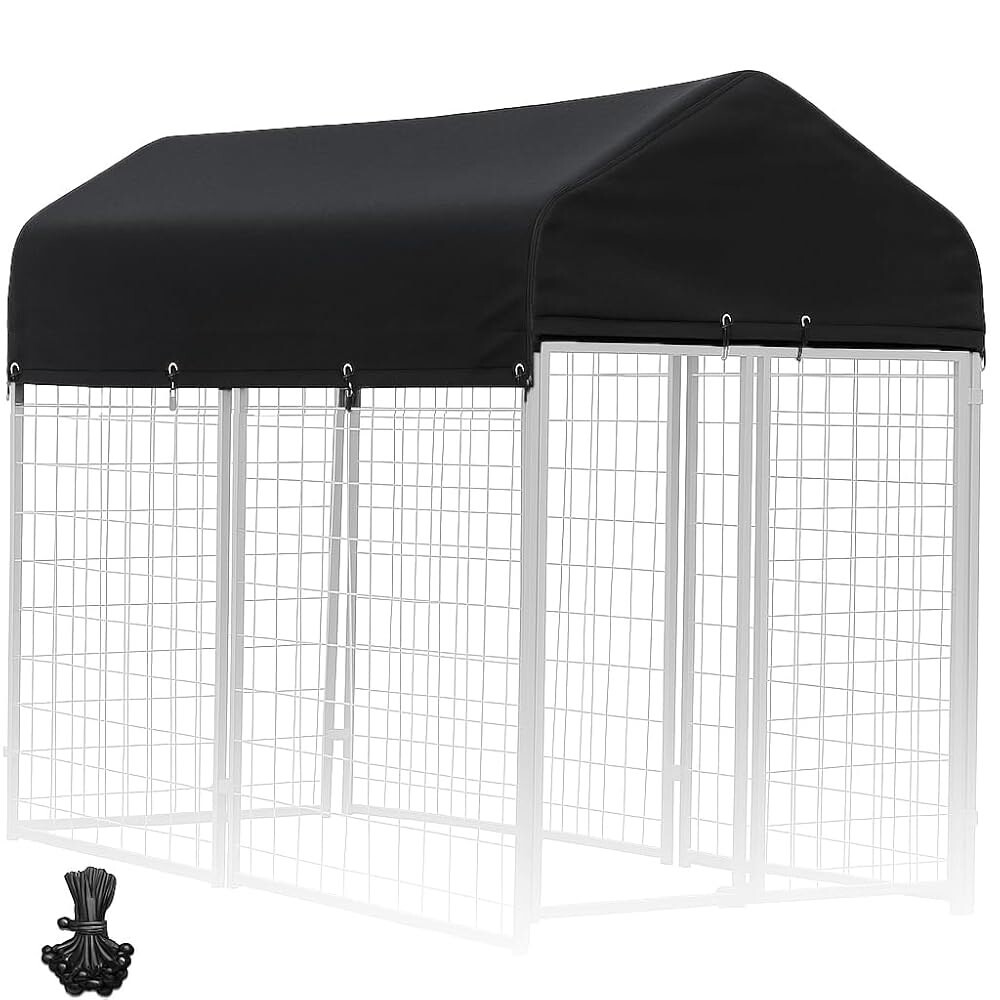 [오늘출발] 야외 개 사육장 커버 8 Dx4 W 자외선 차단 방수 기능이 있는 교체 전체