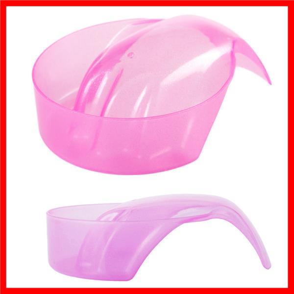 새로운 네일 아트 핸드 워시 리무버 직사각형 모양의 핸드 스파 매니큐어 도구로 그릇을 담그십시오