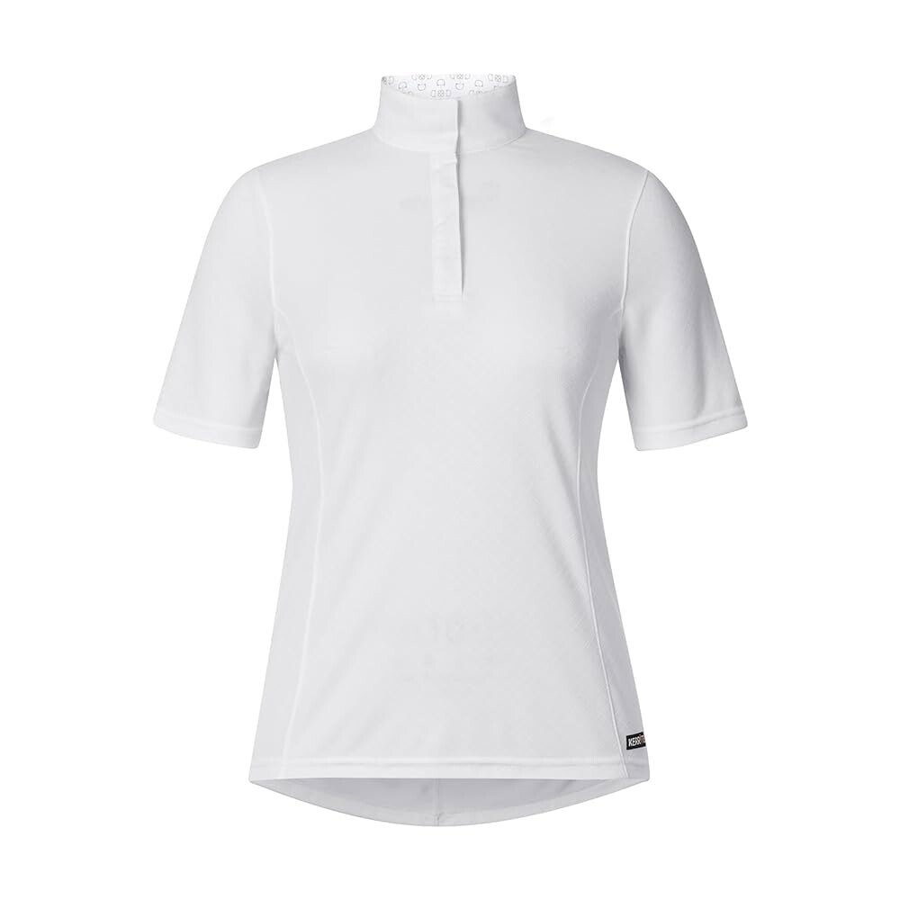 [오늘출발]케리츠 여성 앙코르 반팔 쇼 셔츠 - 경량 잉글랜드 승마 대회 셔츠 경마 쇼에 적합