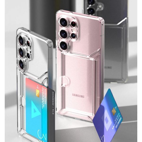 [아이에스케이]에디터 민스토어 에픽 카드슬롯투명젤리케이스 갤럭시S25FE SM-S731N