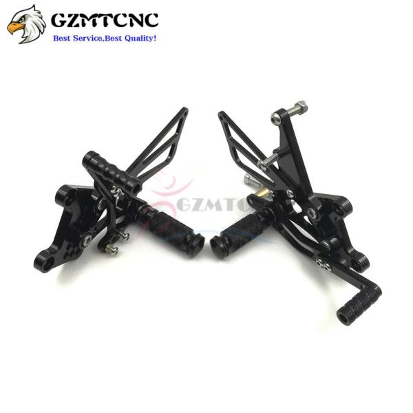 [오늘출발] 바이크 오토바이 리어 세트 풋 페그 CNC 발판  승리 속도 트리플 509 1050 조정 가능 레이싱