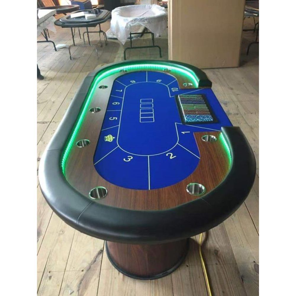 홀덤테이블 텍사스 포커 테이블 바카라 게임 홀덤펍 창업 T. 블루 텍사스 홀덤 램프 213x106cm