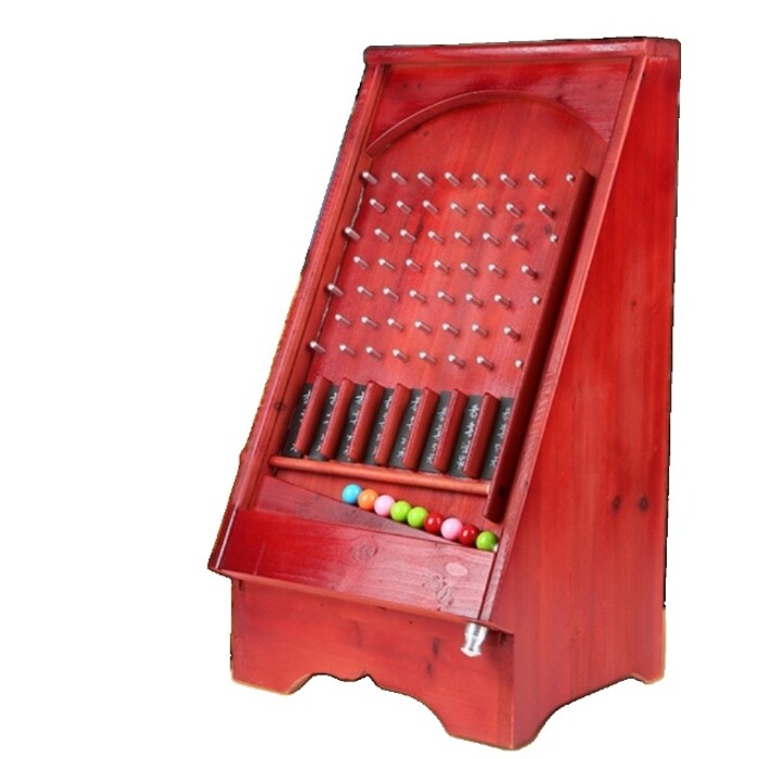 원목 핀볼 게임 제비 뽑기 사다리 타기 벌칙 술래 고전 내기 구슬 받이 가정용