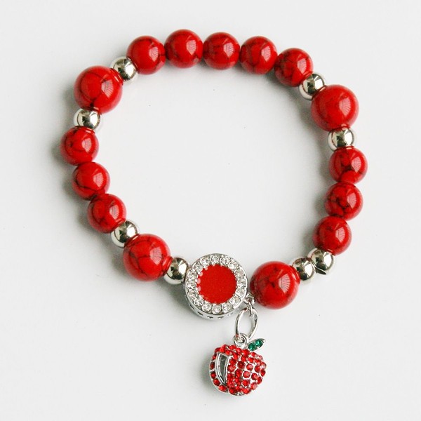 무궁무진 대구를 기억하는 사과 향기 팔찌 아로마팔찌 건강팔찌 대구사과 어버이날선물