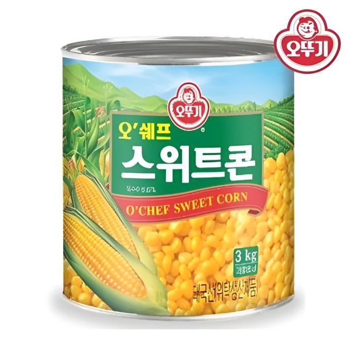 오쉐프 오뚜기 오쉐프_스위트콘 3KG