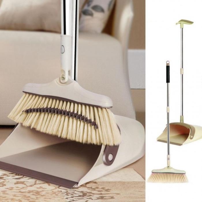 빗자루 플라스틱빗자루 가정용 쓰레받이 업소용 (48OoU)