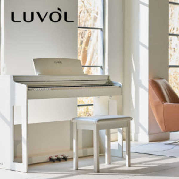 LUVOL 루볼 디지털 전자 피아노/RS-500 화이트/정통클래식/정품헤드폰/전용의자증정/배송설치비무료