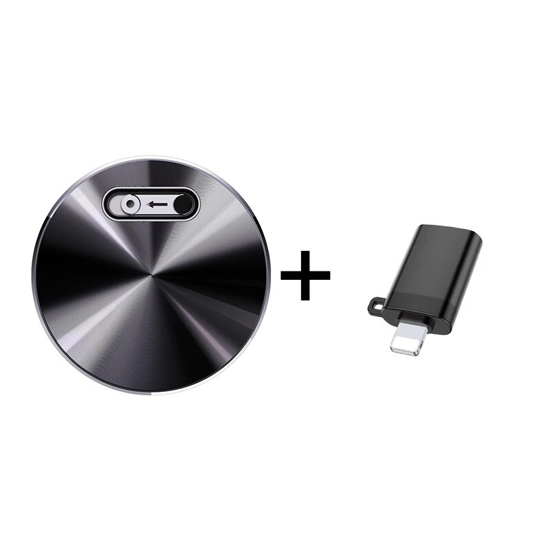 내장 자석 미니 음성 활성화 녹음기 숨겨진스파이 숨겨진스파 A.아이폰 OTG로