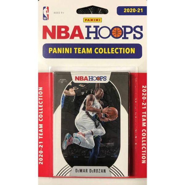 샌안토니오 스퍼스 20202021 후프스 팩토리 밀봉 팀 세트 트레 존스와 데빈 바셀이의 루키 카드 포함