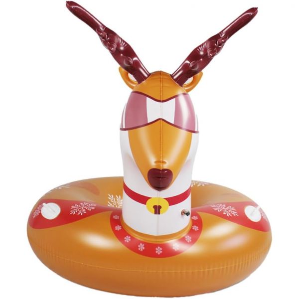 토토리티 야외 인플레이션 눈썰매 두꺼운 내마모성 PVC 썰매 튜브 겨울 스포츠용 가볍고 휴대 세척이 용이