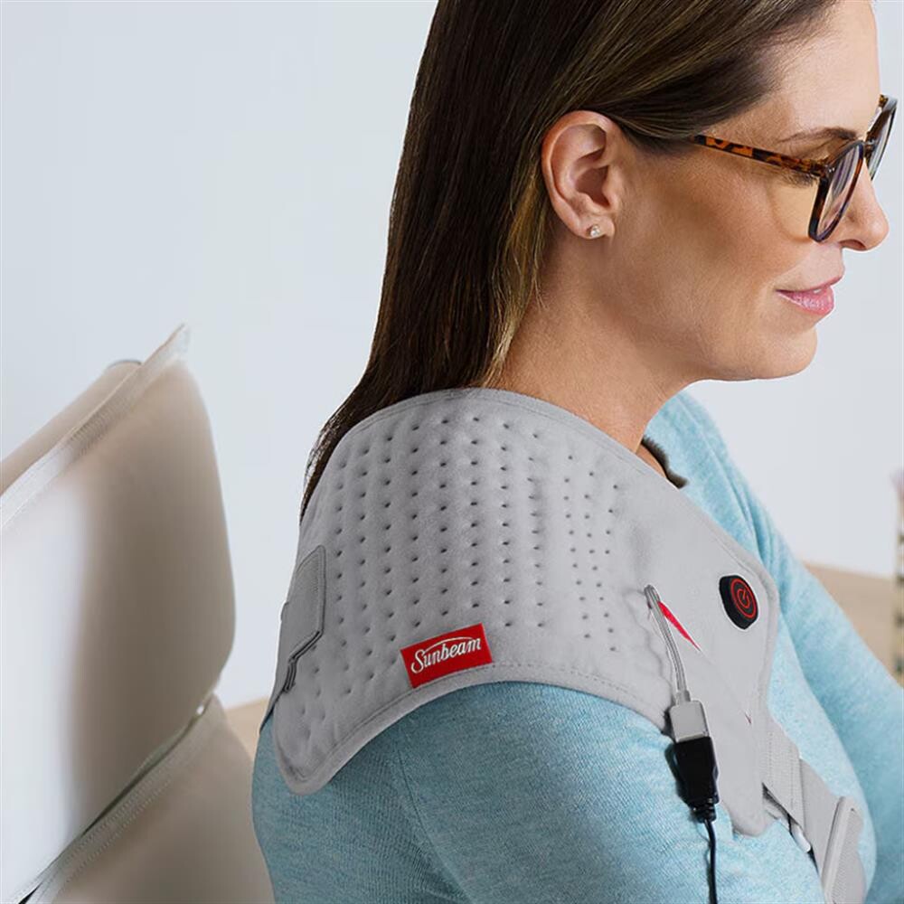 무선 히팅 패드 온열패드 어깨찜질기 배찜질기 온열찜질기 전기찜질팩 전기찜질기