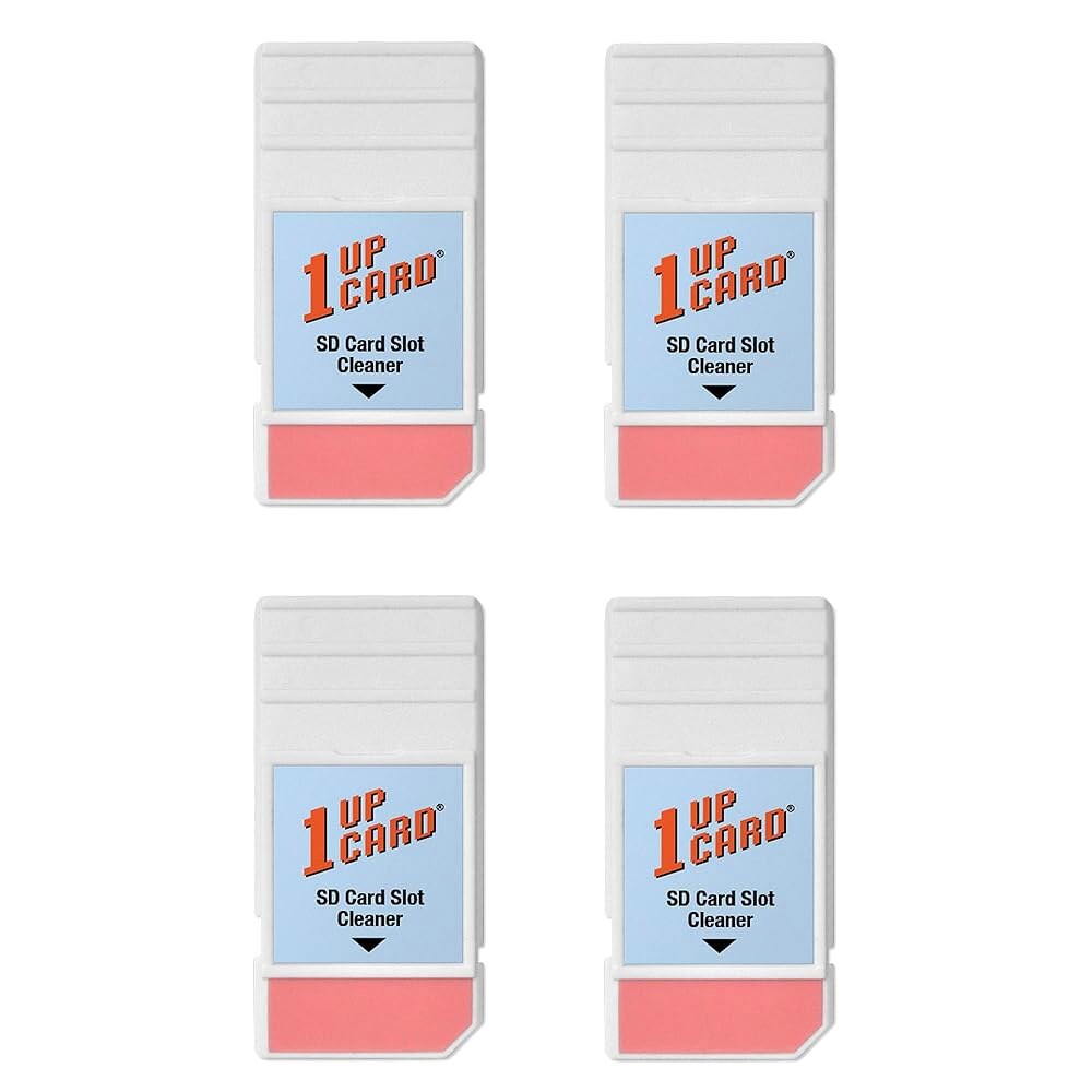 [오늘출발] 디지털 카메라 컴퓨터 드론 게임 콘솔 3D 프린터 SD 카드 리더기용 슬롯(4팩)과 호환되는 1UP 슬롯 클리너