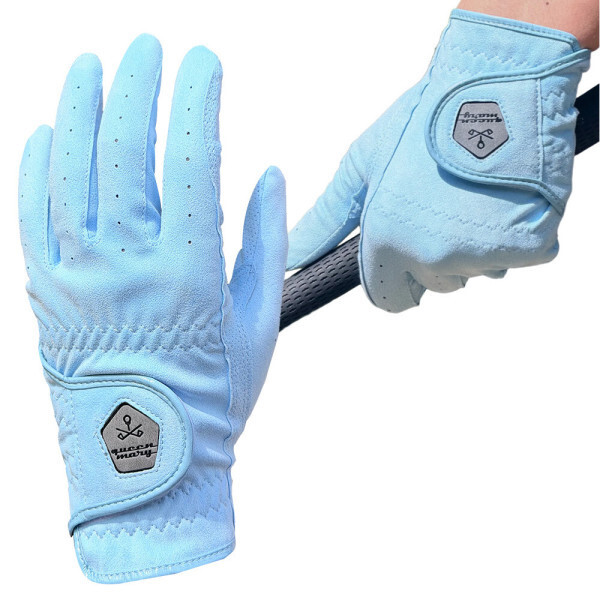 [오늘출발] 퀸메리골프 클래식 스카이 남성 골프장갑 왼손 오른손 양손 고급 합피 파크골프 2개이상 개당2000원 복수할인