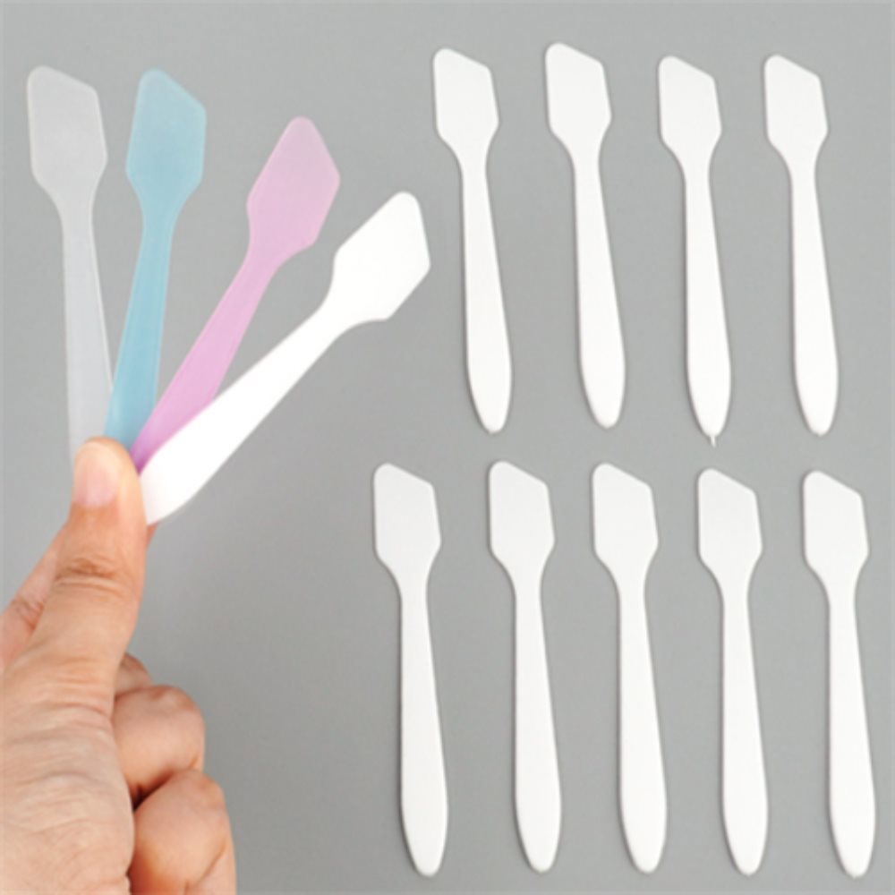 [오늘출발] 초이스 미니 소분 스페출라 10P 소형화장스푼 화장품크림스푼 화장품스푼 미니스페츌라