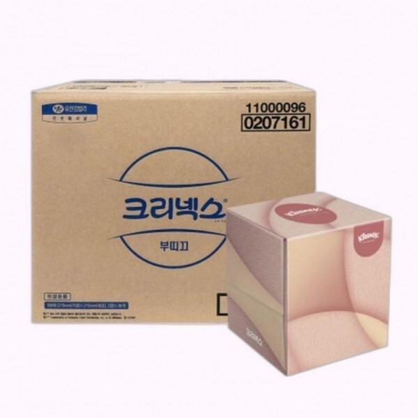 [오늘출발] 유한킴벌리 점보 휴게소 큰 사각 사무실 36개 100매입 각티슈 미용티슈 물에녹는 대형
