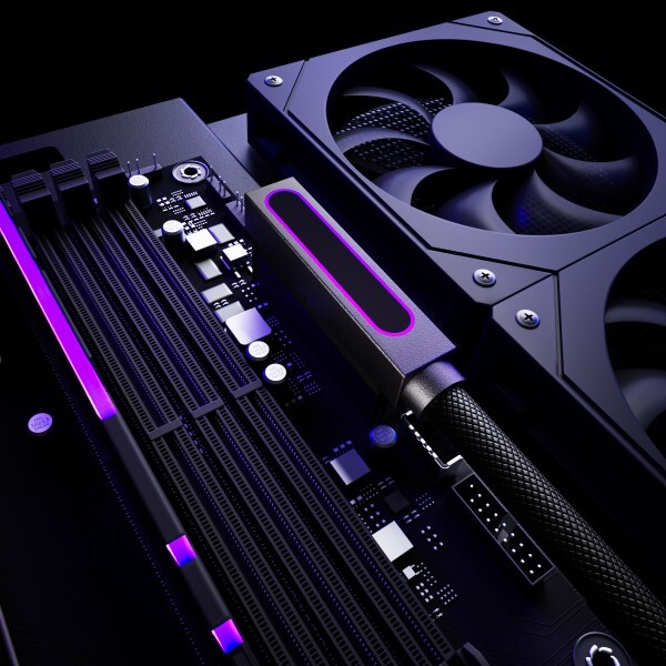 [오늘출발] ?AIJS ATX 24PIN 마더보드 전원 연장 케이블(ARGB 동기화 단일 라인 연결 PC 코드 90 포함) ° 디자인