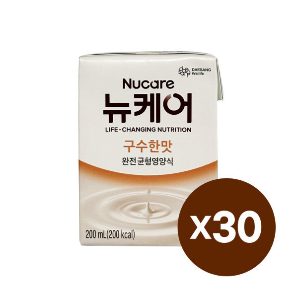 대상웰라이프 대상웰라이프 뉴케어 구수한맛 200ml 30개 빨대형