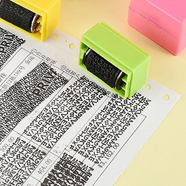 브이와이 VCMPSOJ1 번호 주소 지우기 개인정보보호 롤러 스탬프 4p