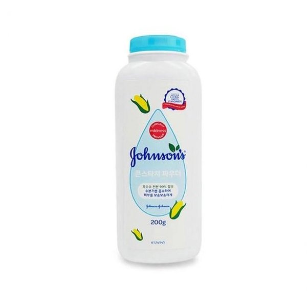 JU 존슨즈 콘스타치 파우더 옥수수전분 수분흡수 보송보송 피부 파우다