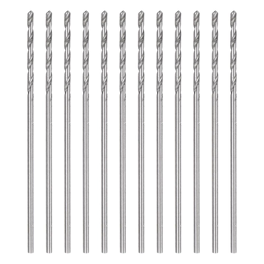 [오늘출발] HARFINGTON 12pcs 마이크로 조버 트위스트 드릴 비트 68 0.75mm / 0.03 스테인리스 스틸 알루미늄 목재
