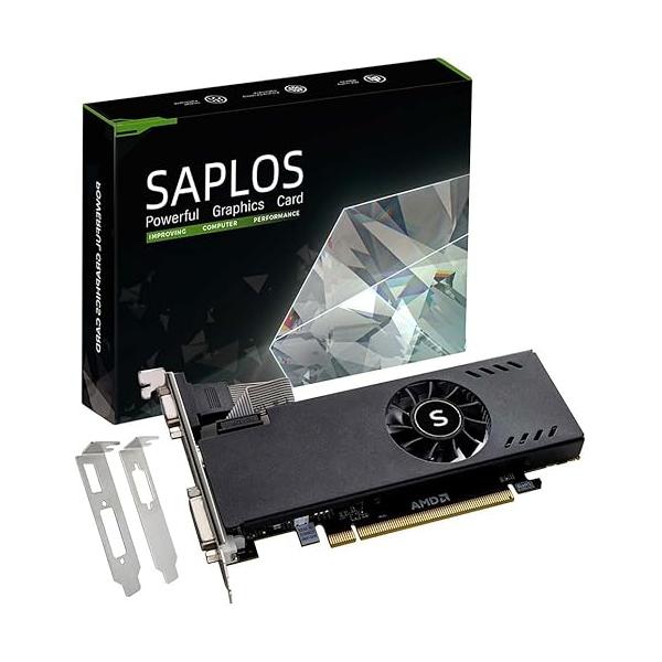 12245688 Radeon RX 550 로우 프로파일 그래픽 카드 4GB GDDR5 128비트 HDMI VGA DVI-D PC 게임용