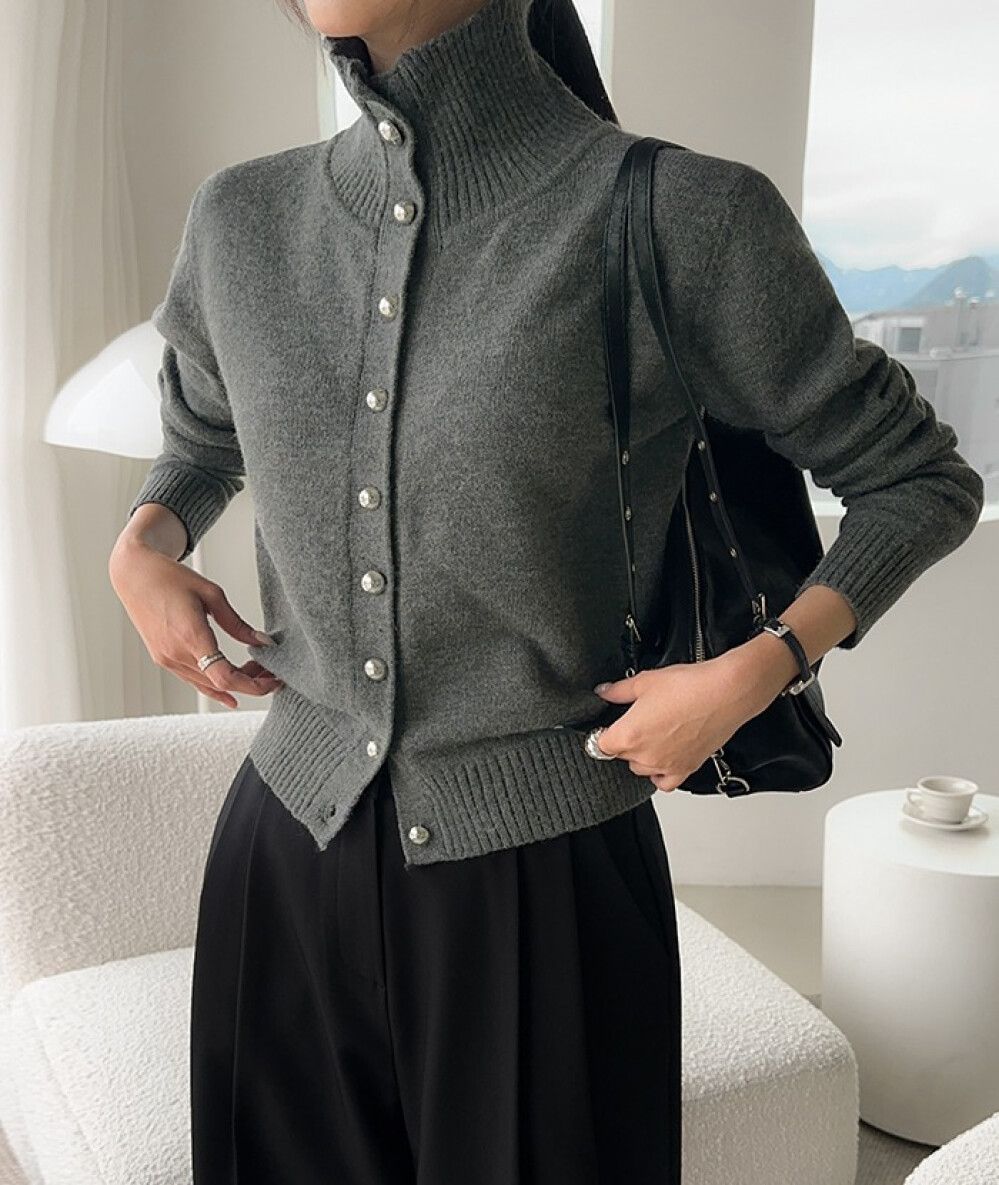 다바걸 /  DB made   더 니트 홀덤실버울니트가디건